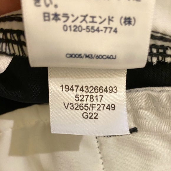 Lands’ End 18W Cargo Pants Black Womens Mid Rise Oeko-Tex UPF Hiking Active - Picture 9 of 11